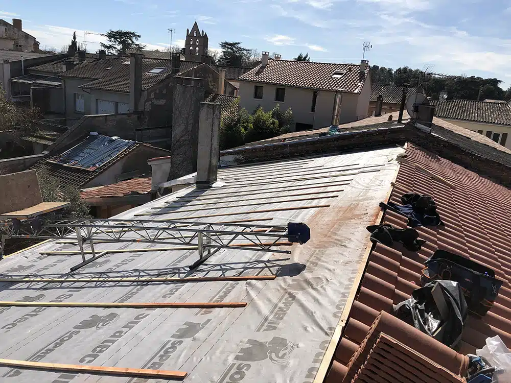 atout couverture portet-sur-garonne toiture rénovée charpente volige tuiles 3
