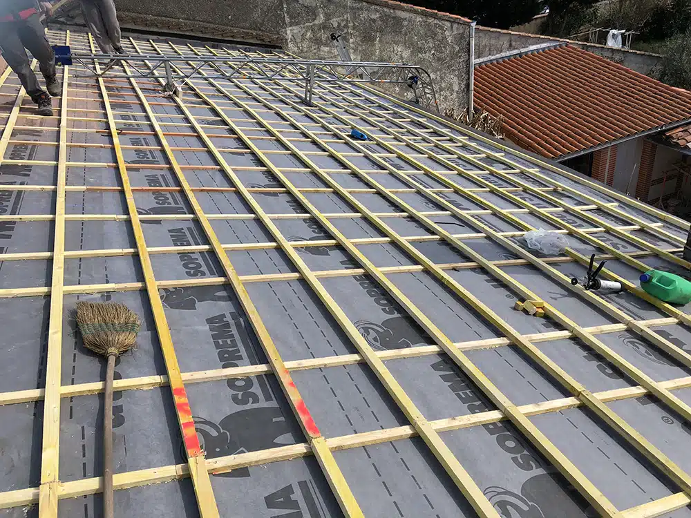 atout couverture portet-sur-garonne toiture rénovée charpente volige tuiles 5