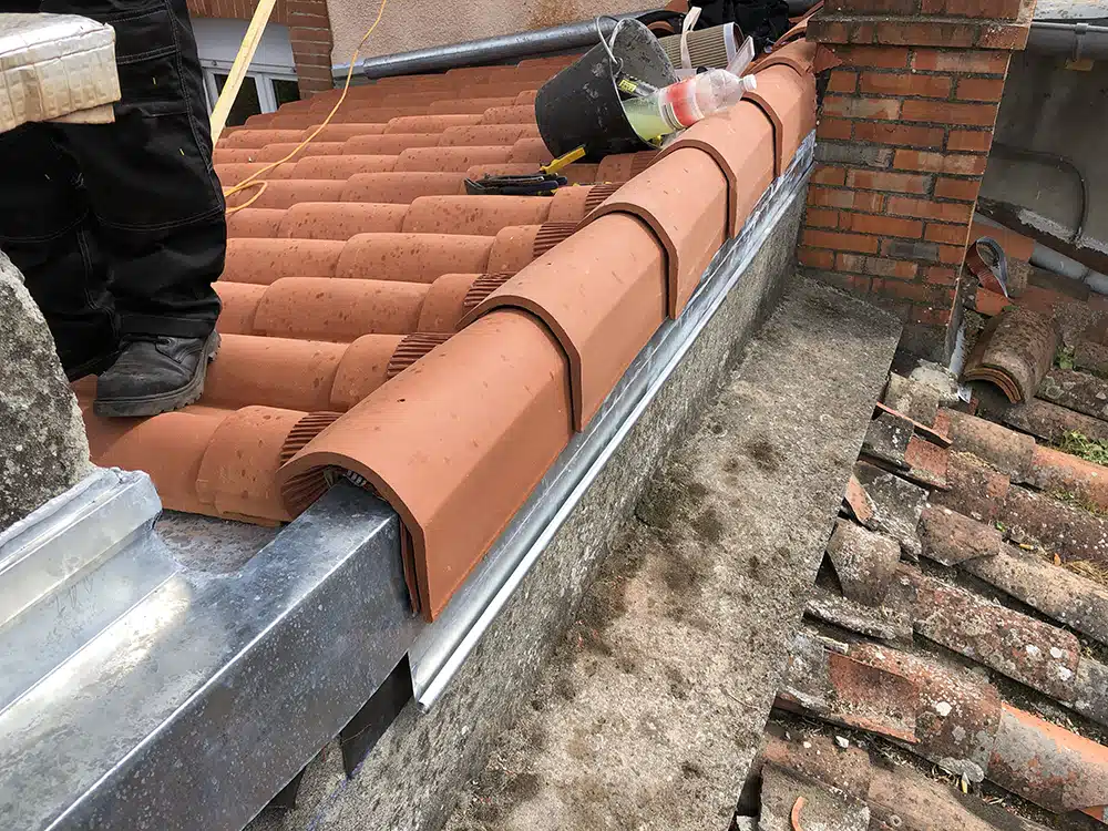 atout couverture réalisation toulouse charpente volige tuiles 6