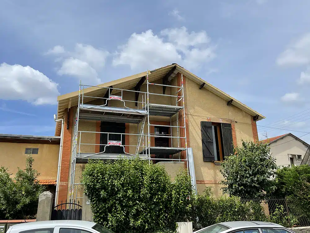 atout couverture réalisation toulouse purpan charpente volige tuiles 3
