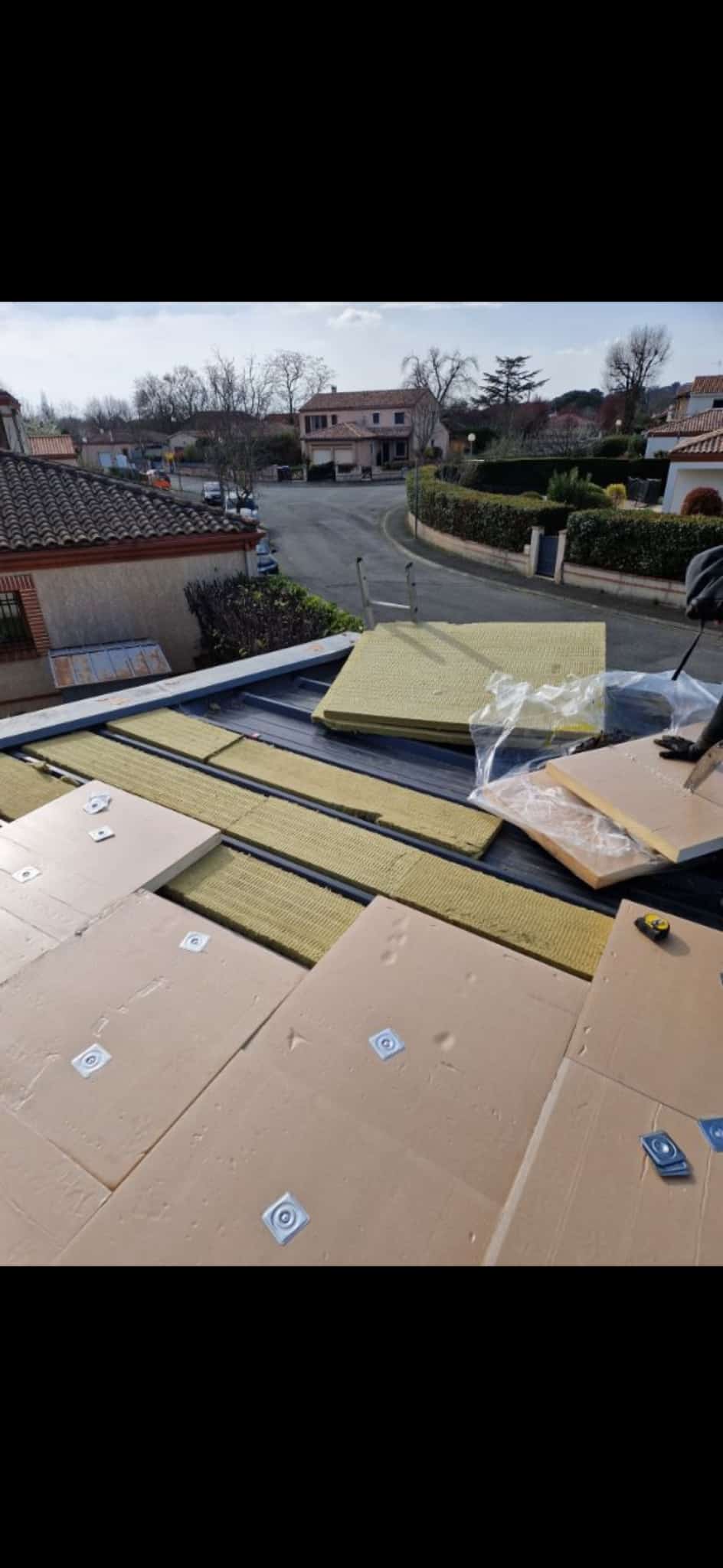 Rénovation de toit terrasse avec pose d’isolation à Toulouse